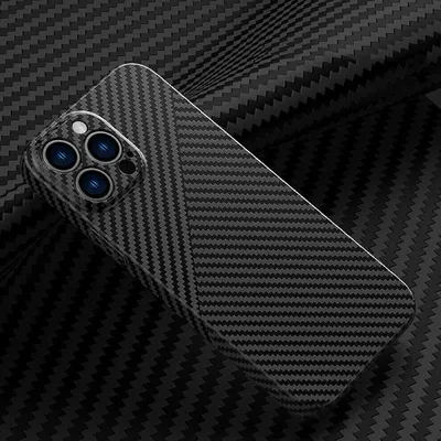 Silikonska maska carbon za iPhone14, Siva