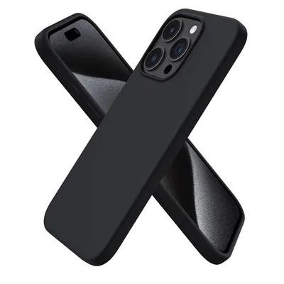 Silikonska maska za iPhone 13 pro max, Crna