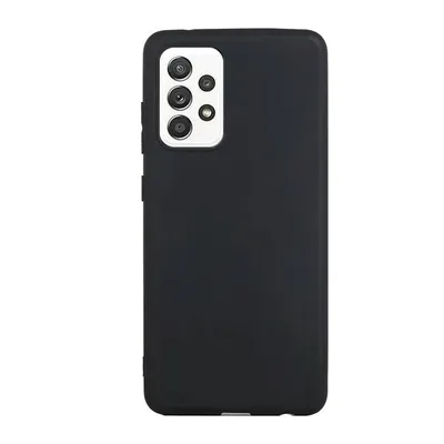 Silikonska maska za Samsung a73, Crna