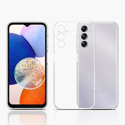 Silikonska providna maska za Samsung A14