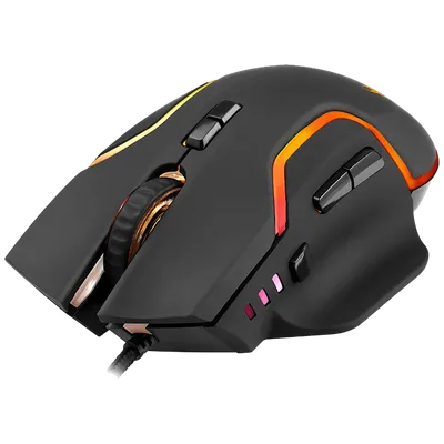 Tracer Miš optički, gaming, 2400 dpi, RGB, USB - GAMEZONE ASH RGB, Crni