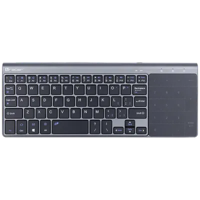 Tracer Tastatura sa touchpad-om, bežična - EXPERT RF 2, 4 GHZ, Siva