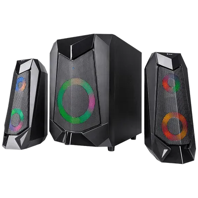 Tracer Zvučnici 2.1 sa RGB osvjetljenjem, Bluetooth - HI-CUBE 2.1 RGB FLOW, Crni