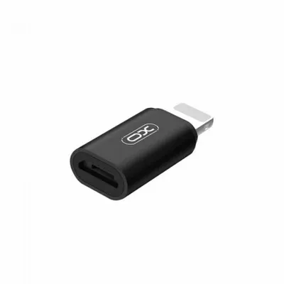 XO Adapter USB Micro USB to Lightining NB130 new, Crni