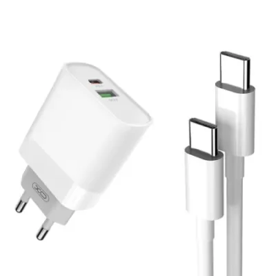 XO Charger L64 QC3.0+PD Fast Charger + Type-C cable