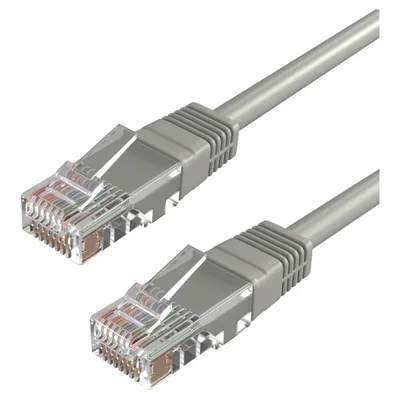 Yenkee Kabl mrežni Cat5e YCT 110, CCA, U / UTP, PVC, RJ45 10 m, Sivi
