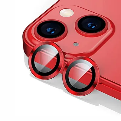 Zaštitno staklo za kameru za iPhone 13-13 mini, Crveno