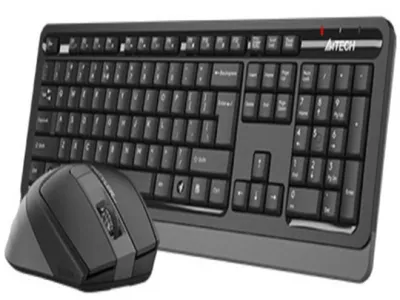 A4Tech Fstyler bežična tastatura A4-FG1035, YU-LAYOUT + bežični miš USB, siva