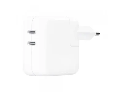 APPLE mnwp3zm/a punjač, dvostruki, 35W, USB-C, bijeli