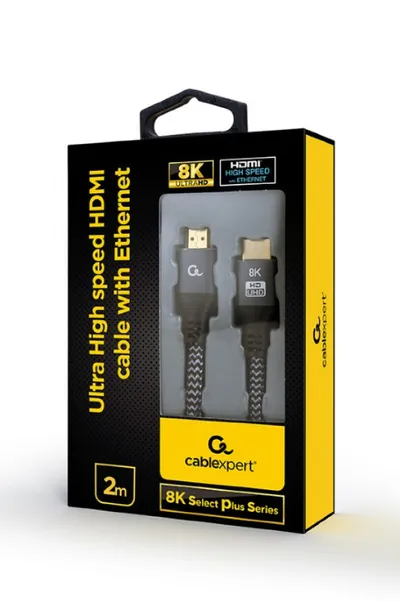 CABLEXPERT kabel CCB-HDMI8K-2M HDMI - HDMI 2.1 8K/60Hz 2m sivi