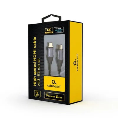 CABLEXPERT Kabel CCBP-HDMI-2M HDMI - HDMI 2.0 4K/60Hz 2m crni