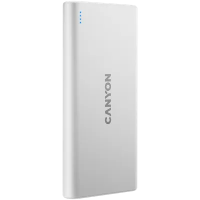 CANYON PB-106 vanjska baterija, 0,3m, 10000 mAh, bijela