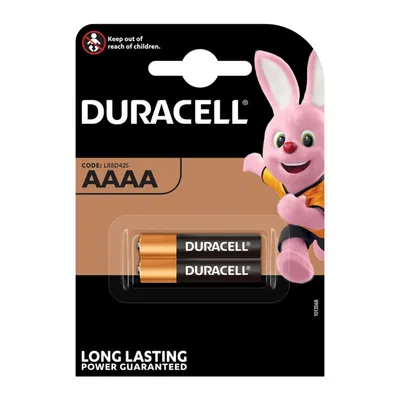DURACELL AAAA 1/2 1.5V alkalne baterije paket od 2 kom