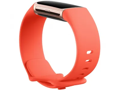 Fitbit GA05184 Charge 6 sportski remen, koral/šampanjac