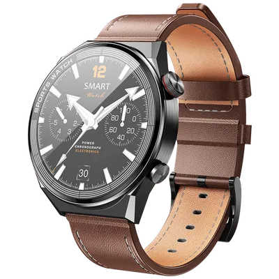 Hoco Y11 Pametni sat za muškarce, 1,5" ekran, Multi sport, Bluetooth, braon
