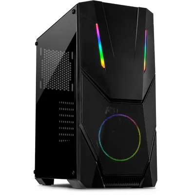 INTER-TECH Case IT-3303 Hornet Midi/ATX/RGB/ITX/Gaming/bez napajanja
