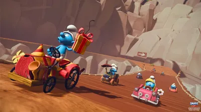 MICROIDS Switch igra Štrumpfovi Kart