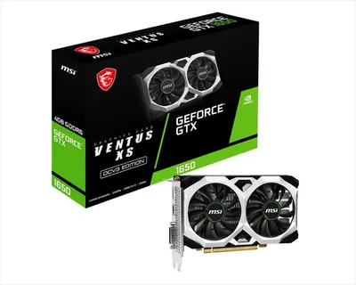 MSI Grafička kartica VGA GTKS 1650 VENTUS KSS OCV3 4GB GDDR6 OC DVI/HDMI/DP/ V812-003R