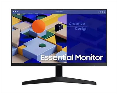 SAMSUNG monitor 27" s31c ls27c314eau, 1920 k 1080, ips, VGA, HDMI, freesinc 75hz,
