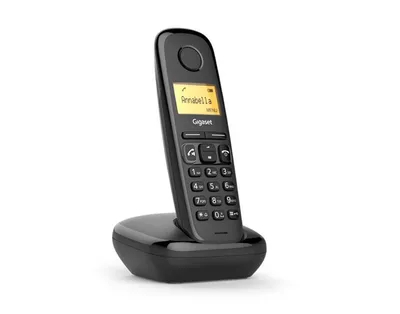 GIGASET fiksni telefon A270 crni