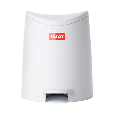 TATAY Kanta za smeće na pedalu standard 3 L 19X21,8X22,1 cm PP bela