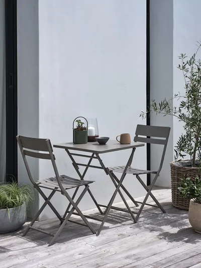 Linnea Bistro garnitura, 62.5x106cm, Bež