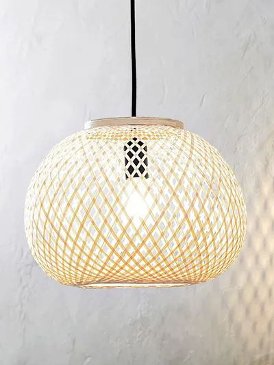 Aurora Luster, O35x26cm, Bambus
