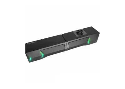 RAMPAGE Zvučnici 2.0 Elegantni X10 3Wx2 Bluetooth Crni