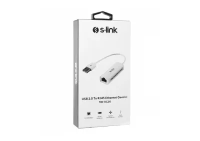 S-LINK adapter SW-KC30 USB 2.0 na LAN RJ-45