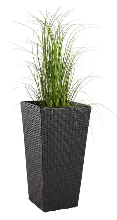 Aurora Saksija BLOMMOR W36xH70, mat crna