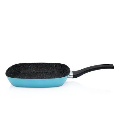 Metalac Roštilj tava granit indukciona 26x26cm, plava
