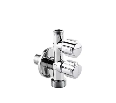 Valvex Kutni ventil 1/2x3/8x3/4 Eco Duo, Hrom