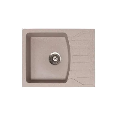 Metalac Sudoper Xgranit Quadro M, Bež