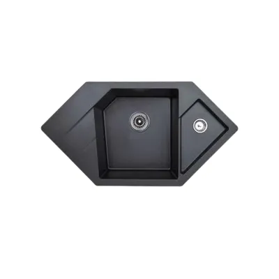 Metalac Sudoper Xgranit Diamond, Crna