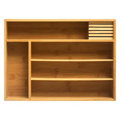 FIVE Organizator za pribor 38x28x7 cm bambus