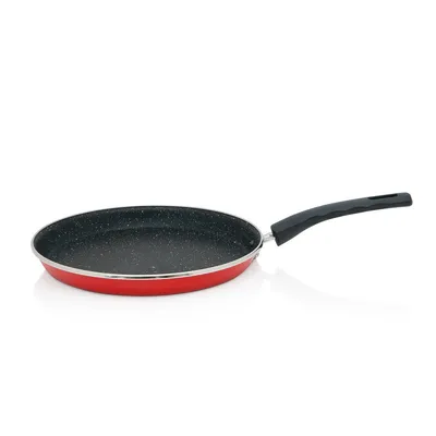 METALAC Granite indukcijska tava za palačinke 25 cm crvena