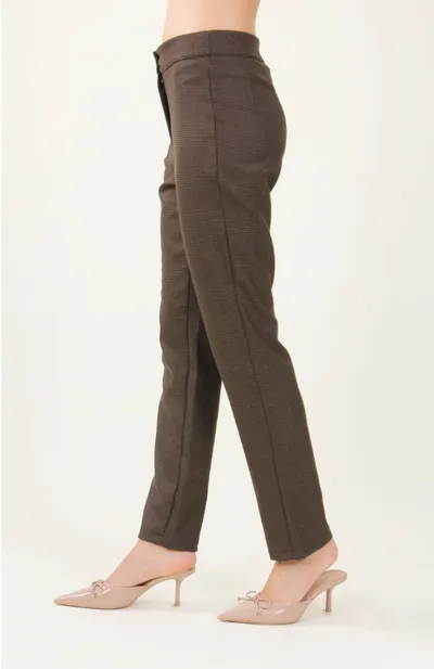 Myastreet Ženske pantalone, Braon
