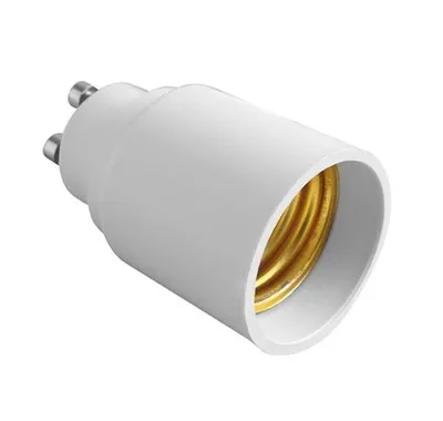 Adapter za sijalicu GU10 - E27 bijela