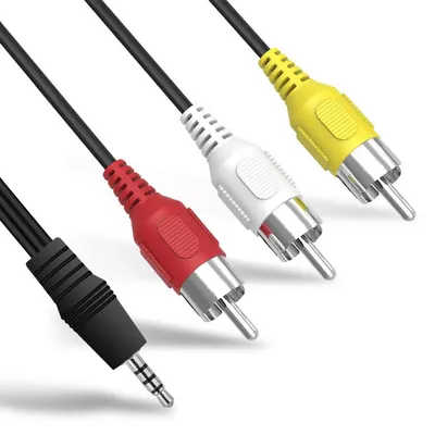 Amiko kabel Jack-A RCA 3,5 mm