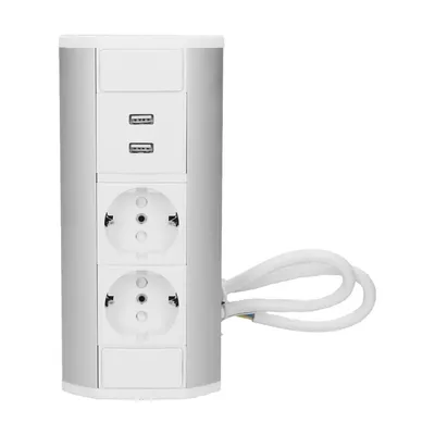 ORNO utičnica OR-GM-9003/W-G(GS) 2xUSB bijela