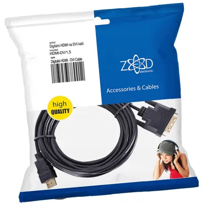 ZED ELECTRONIC Oklopni kabel Scart pin 21 VCS/5 5 m