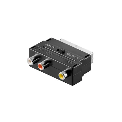 ZED ELECTRONIC Scart prekidač na 3 x RCA (cinch) sa prekidačem