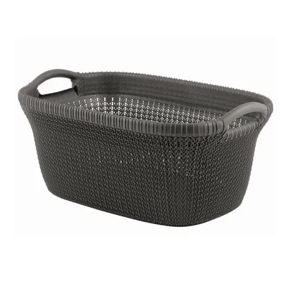 Korpa za veš, 40 l, Smeđa