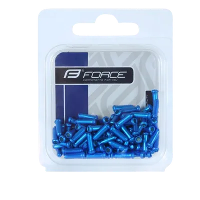 Force Završetak sajle za biciklo, Aluminij, Plavi