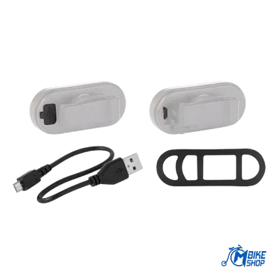 Force Zadnje svjetlo za biciklo Arc, 40lm, 30LED, USB