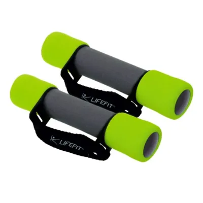 Lifefit Bučice Plus, 2 komada, 1,5 kg, Zelene