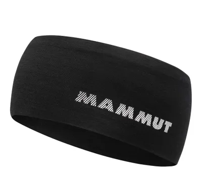 Mammut Traka za glavuTree Wool, Crna
