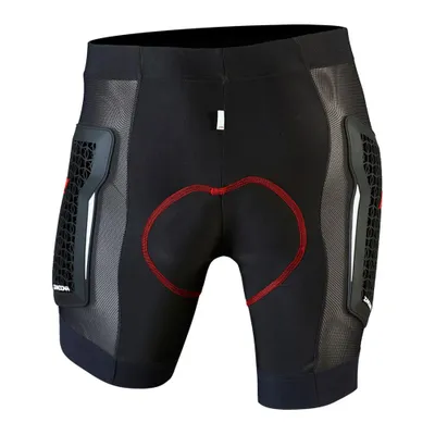 Force Zaštitni biciklistički šorc Zandona NetCube MTB, Crni