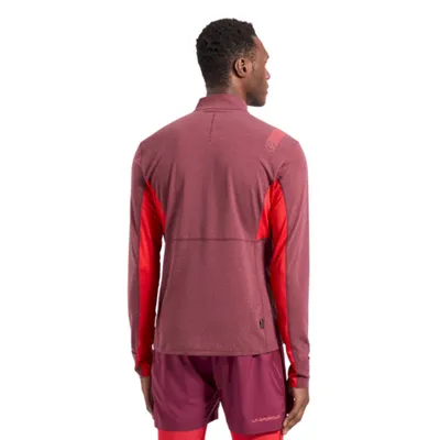 La Sportiva Muška dukserica za planinarenje Swift, Bordo