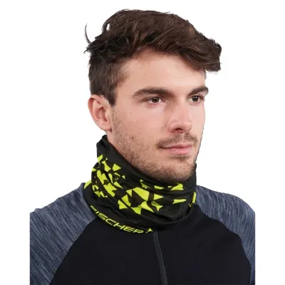 Fischer Bandana, CI Logo, Crno-žuta